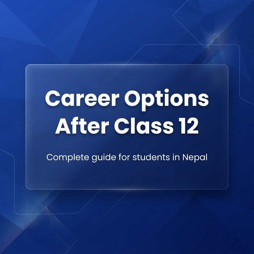 career options after class 12 nepal blog cover